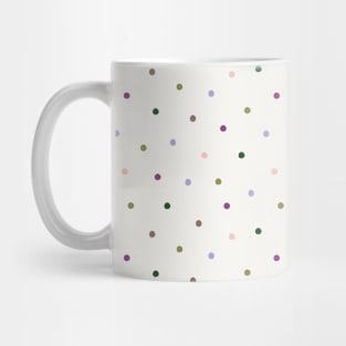 Colorful polka dot pattern Mug